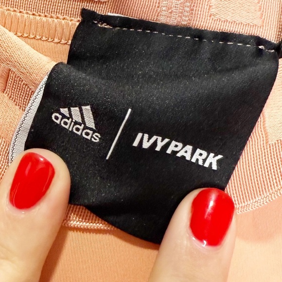 Adidas x Ivy Park Rodeo Tights Leggings in Ambient Blush XS - Picture 13 of 14